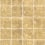 Papier peint Metal Leaf Squares York Wallcoverings Gold KT2102