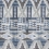 Papier peint panoramique Orishas Tres Tintas Barcelona Bleu M3910-3