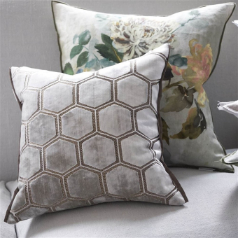 Manipur Cushion Oyster Designers Guild