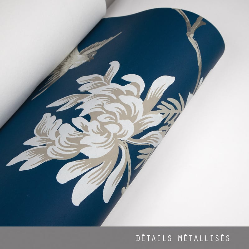 Bird And Blossom Chinoserie Wallpaper - York Wallcoverings