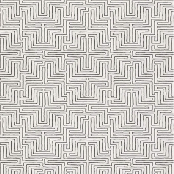 Maze Wallpaper Beige/White Eijffinger