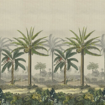 Papier peint panoramique Palm trail Scene 2