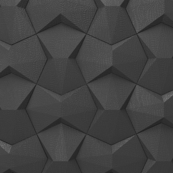 Blink Leather Tile Black Okiun