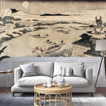 Papier peint panoramique La rivière Yudogawa