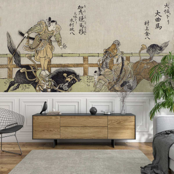 Papeles pintados panorámico Les voltigeurs d'Osaka