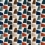 Velluto Paddington Casamance Bleu Multico 48570494