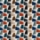 Velluto Paddington Casamance Bleu Multico 48570494