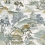 Papel pintado Nara Casamance Blanc Celadon 75310202