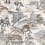 Nara Wallpaper Casamance Blanc Mordore 75310100