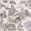 Papel pintado Nara Casamance Blanc Mordore 75310100