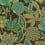 Papier peint Fiori Antichi Arte Emerald 49561