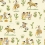 Carta da parati Cliftonville Cowgirls Poodle and Blonde Rattle Snake WLP-05-CC-RS
