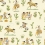 Cliftonville Cowgirls Wallpaper Poodle and Blonde Rattle Snake WLP-05-CC-RS
