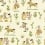 Cliftonville Cowgirls Wallpaper Poodle and Blonde Rattle Snake WLP-05-CC-RS