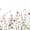 Panoramatapete Joli mois de mai Lilipinso Multi/Blanc H0649