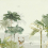 Carta da parati panoramica Wild Island - Oasis Eijffinger Épicea 317402