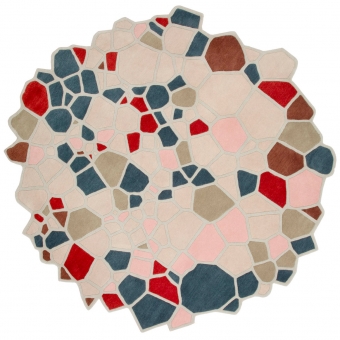 Tapis Tessellation par Michael Young Multicolor Christopher Farr