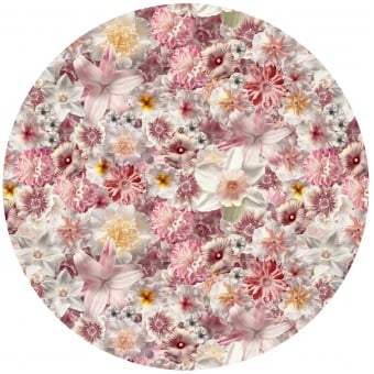 Flowergarden Day Round Rug