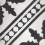 Zementfliese Palmblad Marrakech Design Svartvit Palmblad-svartvit