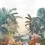 Papier peint panoramique Paraiba Casamance Flamant Rose 70801232