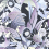 Papel pintado Fantasque Osborne and Little Dark Dove/Mink/Pale Gilver W6890-02