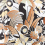 Fantasque Wallpaper Osborne and Little Terra Cotta/Taupe/Copper W6890-03