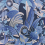 Fantasque Wallpaper Osborne and Little Sapphire/Navy/Silver W6890-05
