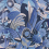 Papel pintado Fantasque Osborne and Little Sapphire/Navy/Silver W6890-05