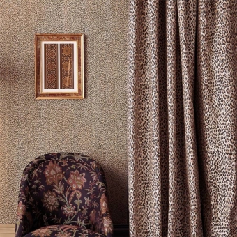 Wild Card jacquard Fabric Butterscotch House of Hackney