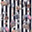 Panorama-Tapete Hackney Empire House of Hackney Midnight/Stripe 1-WA-HAC-DI-MID-STR