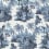 Carta da parati Sumatra House of Hackney White Azure 1-WA-SUM-DI-W&A-XXX