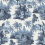 Sumatra Wallpaper House of Hackney White Azure 1-WA-SUM-DI-W&A-XXX