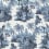 Sumatra Wallpaper House of Hackney White Azure 1-WA-SUM-DI-W&A-XXX