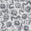 Tapete Rosario Designers Guild Noir P592/05