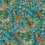 Carta da parati Parrots JV Italian Living Bleu 6522