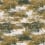 Tessuto Abstraction Casamance Olive 48430368