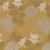 Tissu Ukiyo Casamance Jaune or 48170585