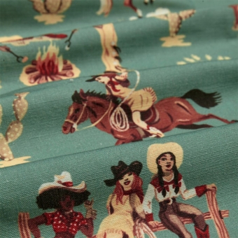 Cliftonville Cowgirls Fabric