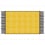 Tappeti piastrelle Ceramique Carpet bordo BL 2 Francesco De Maio Giallo CARPET-48.F02-G