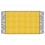 Tapis Carreaux Ceramique Carpet Bordure BL 1 Francesco De Maio Giallo CARPET-48.F01.02-G