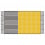 Tapis Carreaux Ceramique Carpet Bicolore 1 Francesco De Maio Giallo CARPET-70.F01-G