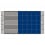 Alfombras baldosas Ceramique Carpet Bicolore 1 Francesco De Maio Blu CARPET-70.F01-B