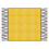 Teppich Fliesen Keramik Carpet Bord&uuml;re 1 Francesco De Maio Giallo CARPET-24.F01.B01-G