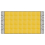 Tapis Carreaux Ceramique Carpet Bordure 1 Francesco De Maio Giallo CARPET-50.F01.B01-G