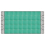 Tappeti piastrelle Ceramique Carpet bordo 1 Francesco De Maio Verde CARPET-50.F01.B01-V