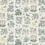 Papier peint panoramique Voysey's Garden House of Hackney Off-White 6-WA-VOY-DI-WHT-XXX