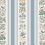 Papier peint panoramique Voysey's Garden House of Hackney Off-White & Ether-Stripe 1-WA-VOY-DI-W&S-XXX