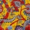 Carta da parati panoramica Chinese Paisley Mindthegap Blue. Red. Yellow WP20581