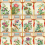 Paneel Flowering Wall Mindthegap Blue. Green. Red. Taupe WP20585
