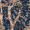 Papier peint panoramique The Sacred Tree Mindthegap Indigo blue. Peach. Red. Taupe WP20592